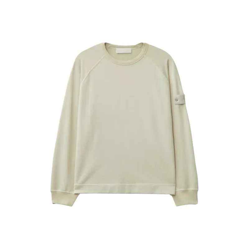 STONE ISLAND Ghost Logo Patch Crewneck Sweatshirt-0