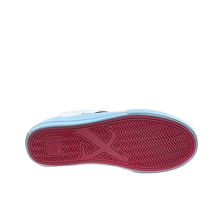 X JIMSUN Coverage, Cushioning, And Breathability Low Top Skateboard Shoes Unisex The Blue Of The Sky-3