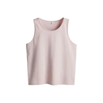 H&M Tank Tops Men Light Pink
