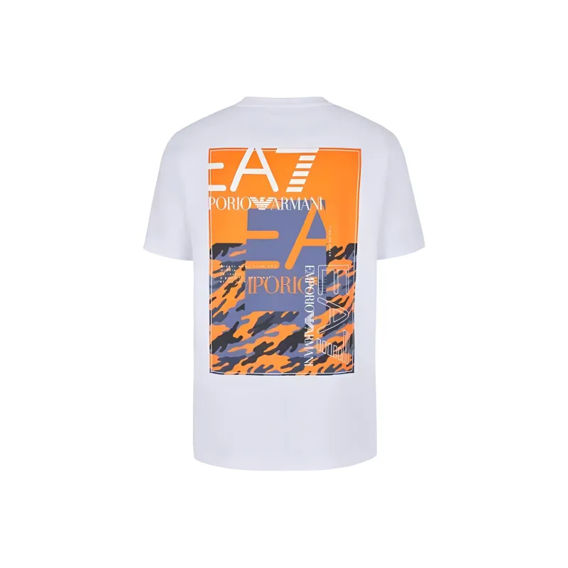 EMPORIO ARMANI EA7 T Shirt Men's White-1