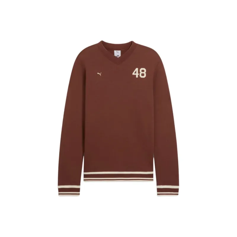 PUMA X The Brooklyn Circus Men's V Neck Crew Sweatshirt-0