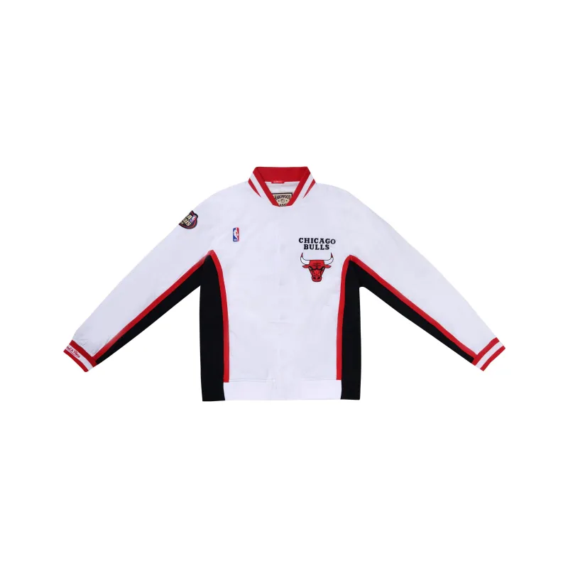 Mitchell & Ness Jacket Unisex White-0