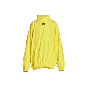 Balenciaga 3B Sports Icon Pull Over Tracksuit Jacket