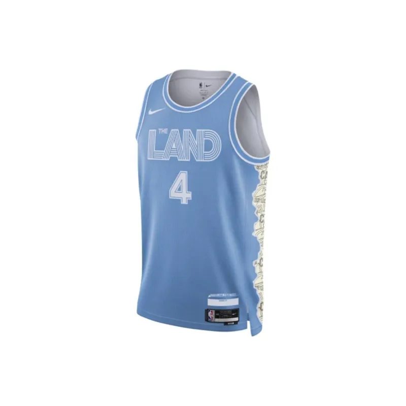 Nike Evan Mobley Cleveland Cavaliers 2024/25 City Edition Men's Nike Dri-FIT Nba Swingman Jersey-0