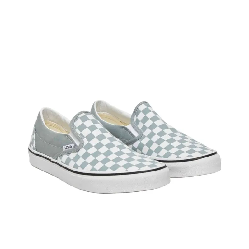 Vans Classic Slip On 'Checkerboard Pure Grey'-2