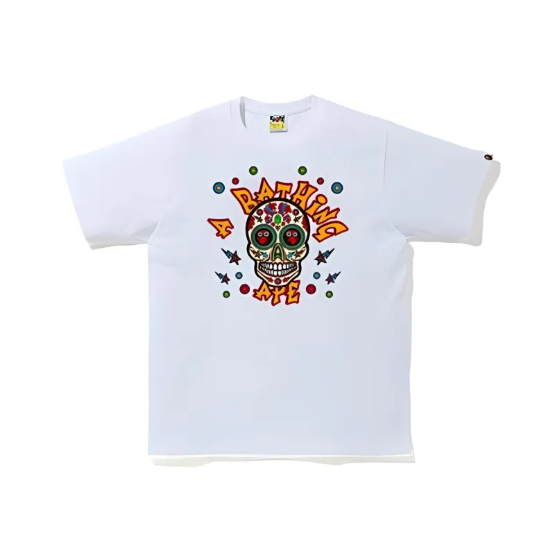 A BATHING APE Sugar Skull Tee-2
