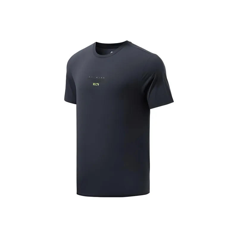 LiNing T Shirt Men's Dark Shadow Blue-0