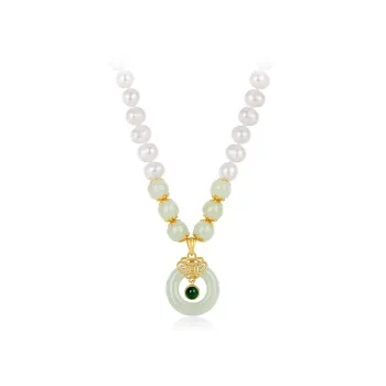 Olampe Pearl Necklaces Women's