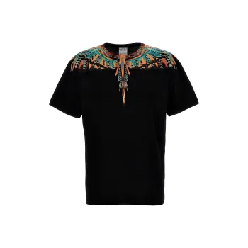 Marcelo Burlon Grizzly Wings Print T Shirt