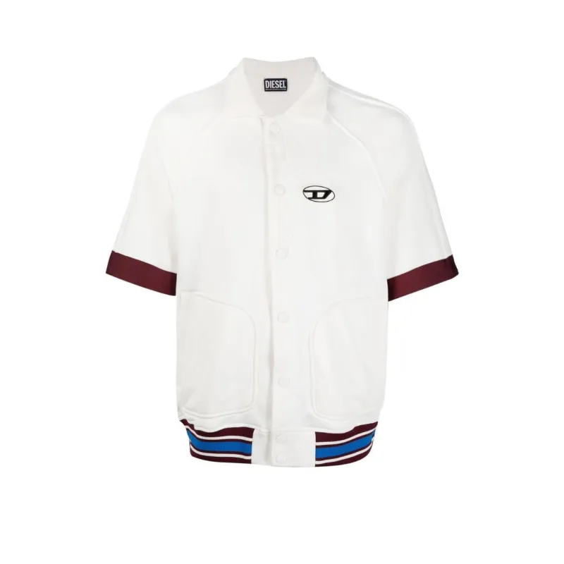 DIESEL Jackets Men White-0