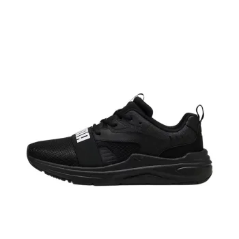 PUMA SOFTRIDE Wired 2 Anti Slip Wear Resistant Low Top Casual Shoes Unisex Black