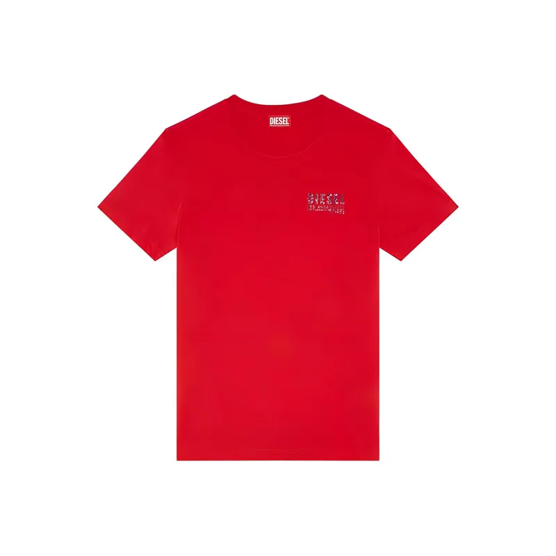 DIESEL T Shirts Men Red-0