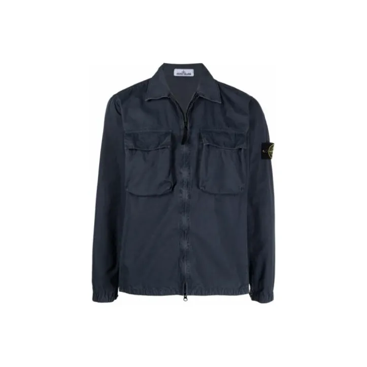 STONE ISLAND SS22 Jackets & Coats Men's Dark Blue-0