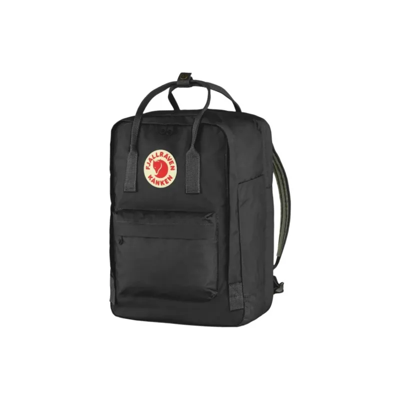Fjallraven Kanken 18L Outdoor Bags Vinylon Black Unisex-1