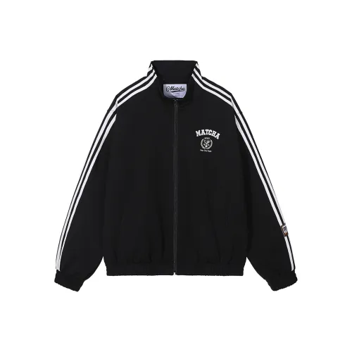 MATCHA STORY Jackets Unisex Black