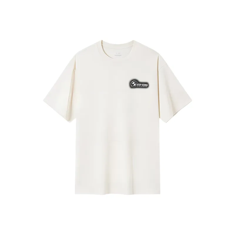 XTEP Variety Training Collection T Shirt Men's Cotton White-0