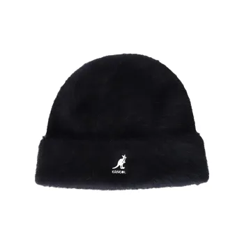 KANGOL Angora Nylon Beanies Unisex Black