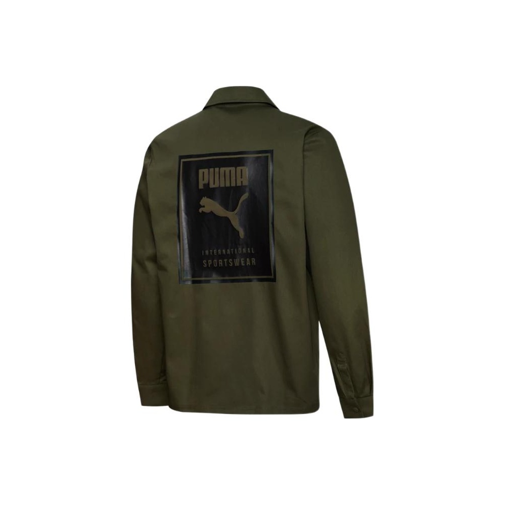 Puma Green Jackets Coats on Sale & Authentic - POIZON