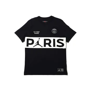 Jordan x PSG T Shirt Men's Black