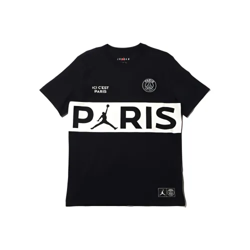 Jordan x PSG T Shirt Men's Black