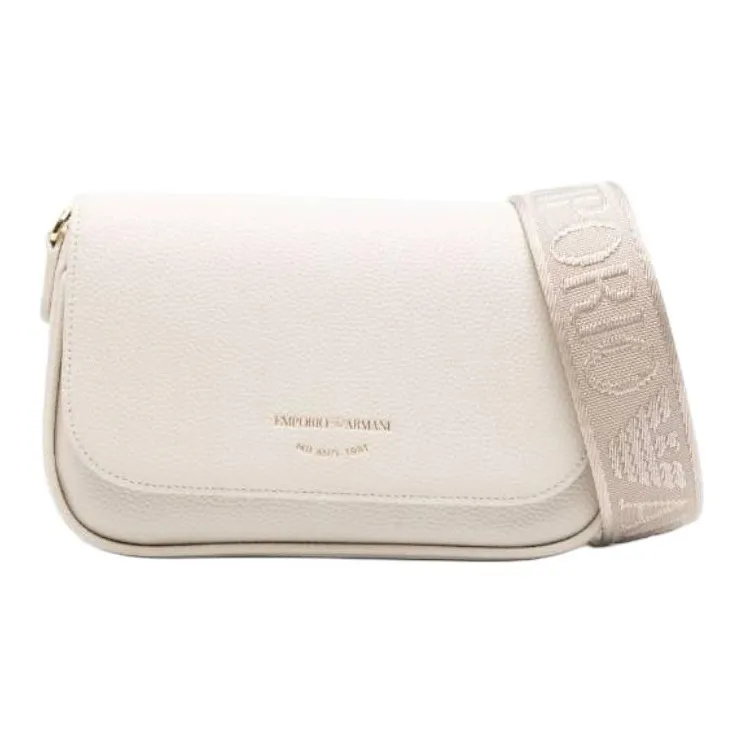 EMPORIO ARMANI PU Shoulder Bag Women's Light Beige-0