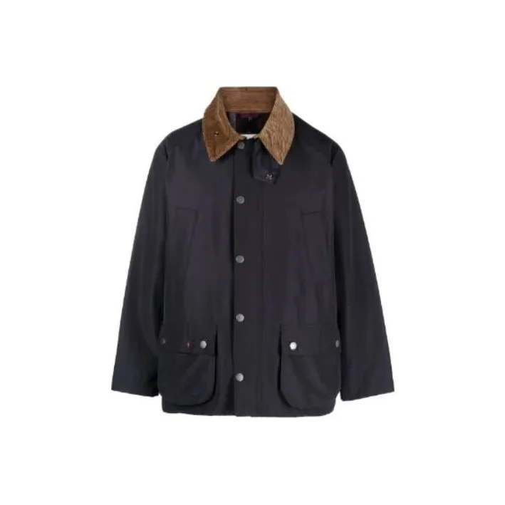 Noah X BARBOUR Jackets Unisex Marine Blue-0