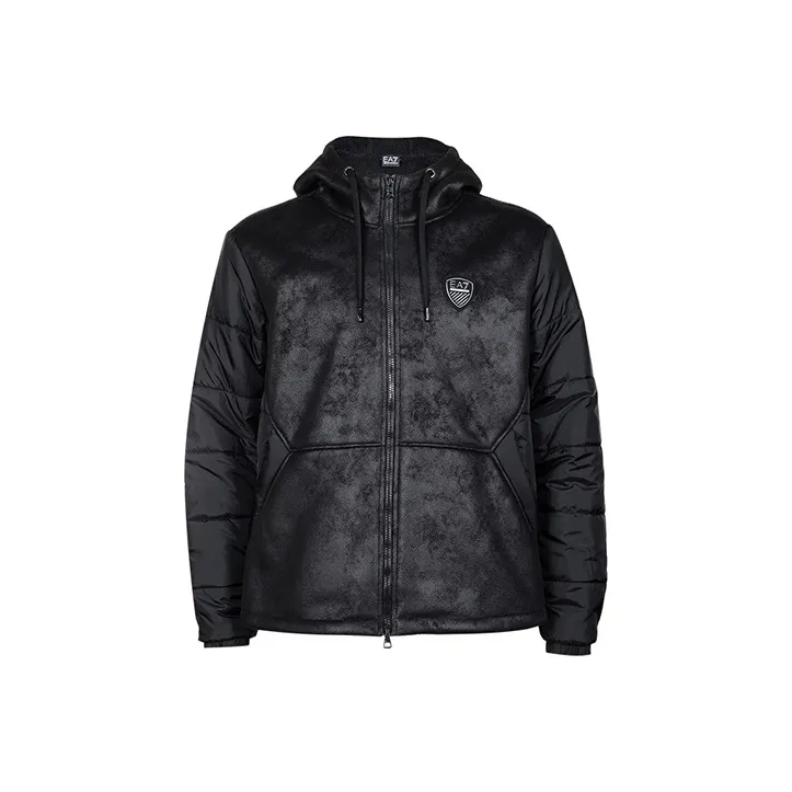 EMPORIO ARMANI EA7 FW22 Jackets & Coats Men's Black-0