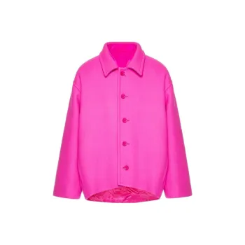 Valentino FW22 Jackets Coats Men's Rose Red