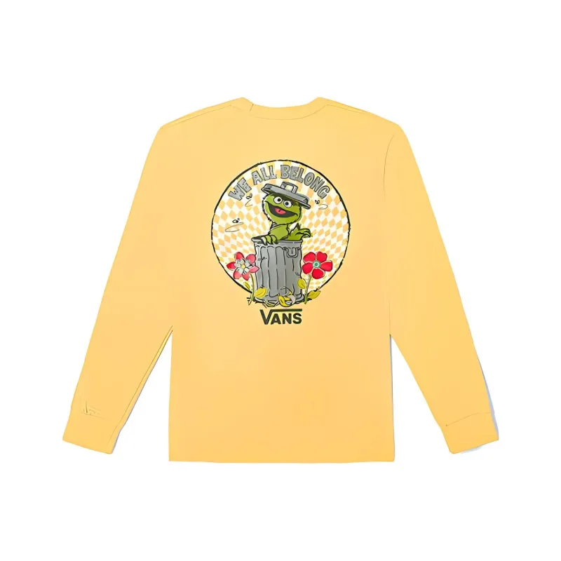 Sesame Street X Vans SESAME STREET T Shirts Unisex Yellow-0