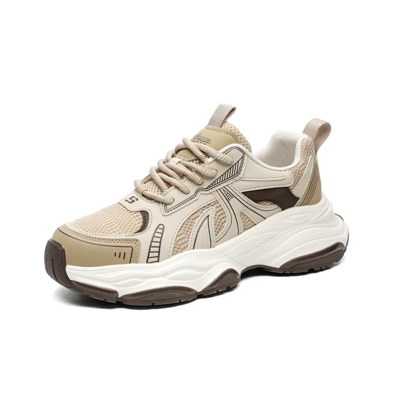 Boogie Bear Breathable And Lightweight Low Top Chunky Sneakers Unisex-1