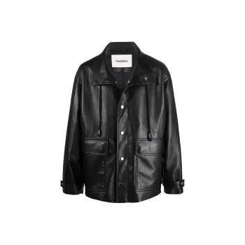 NANUSHKA Jackets Men Black