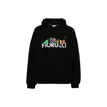 FIORUCCI Logo print Cotton Hoodie