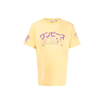 GCDS T Shirts Men Yellow