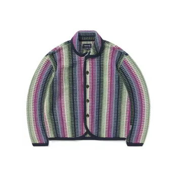 Thisisneverthat Crochet Knit Jacket