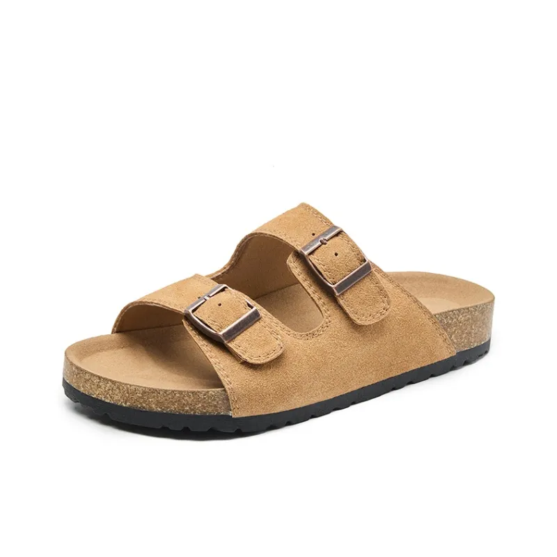 VAEL Quiet Slip Resistant Odor Resistant Abrasion Resistant Slide Slippers Women's-5