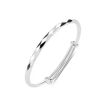 Bailijin S999 Fine Silver Sterling Silver Bracelets Unisex