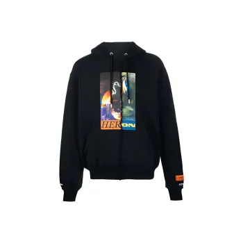 HERON PRESTON Split Herons Hoodie