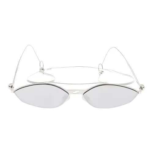 FENDI Geometric Frame Sunglasses
