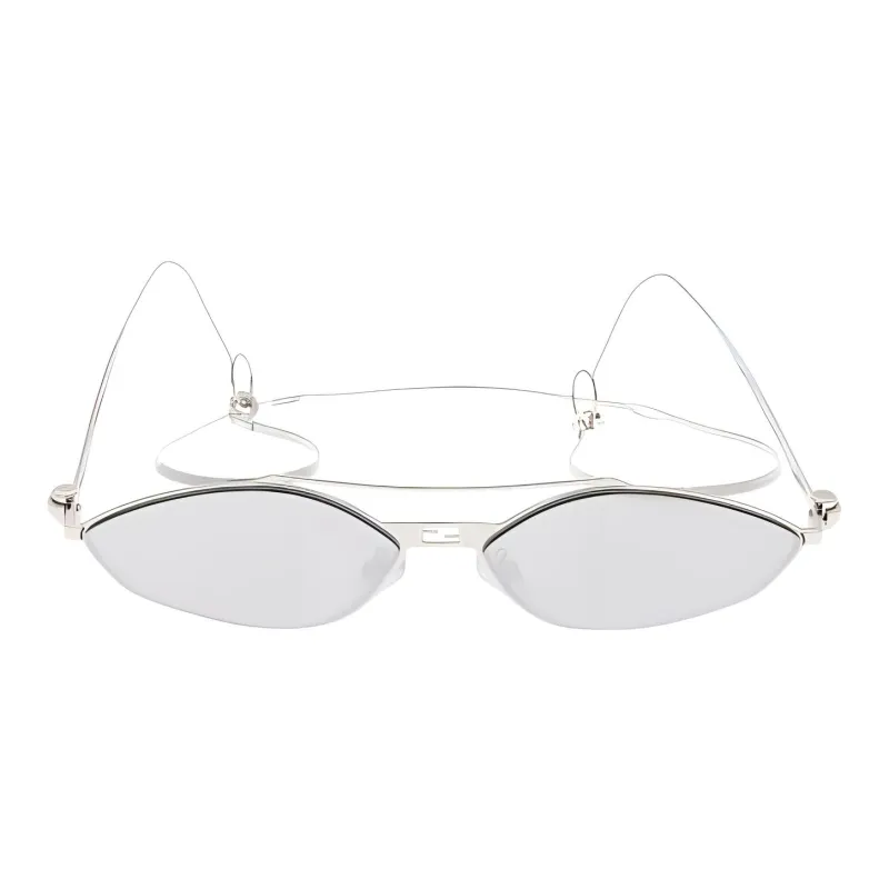 FENDI Geometric Frame Sunglasses-0