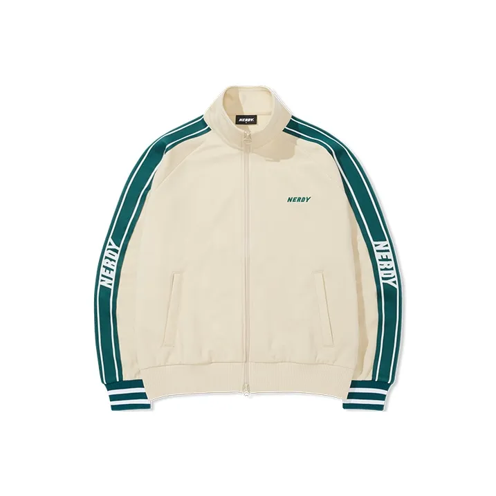 Nerdy Jackets Unisex Beige-0
