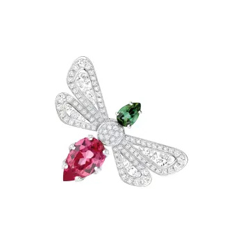 Chaumet Jardins Brooch Women's Silver