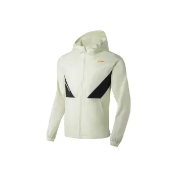 LiNing Fitness Series Jacket Men's Cream White