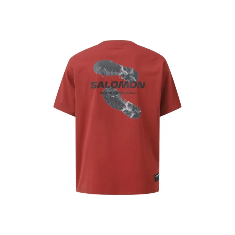 SALOMON T Shirts Men Red-1