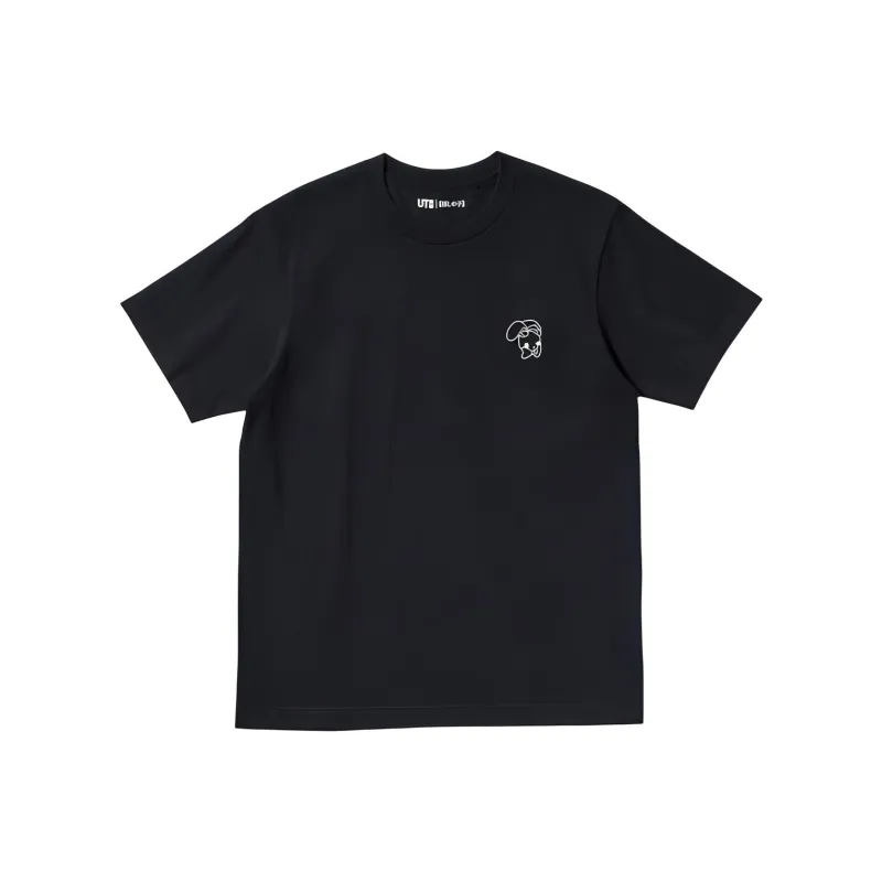 UNIQLO T Shirts Men Black-0