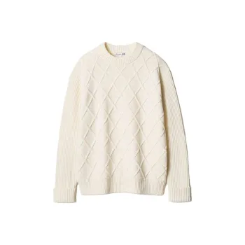 Jw Anderson X UNIQLO JWANDERSON Co brand Knitwear Unisex 01 Ivory