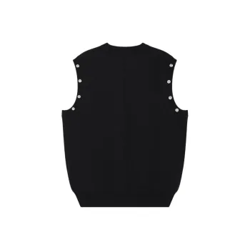 WE11DONE Tank Tops Men Black
