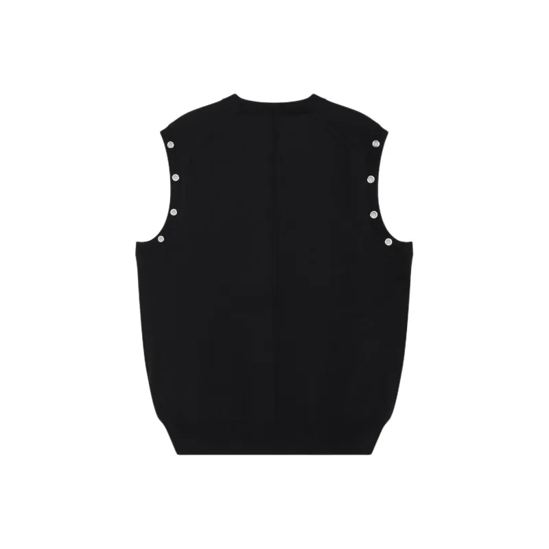 WE11DONE Tank Tops Men Black-0