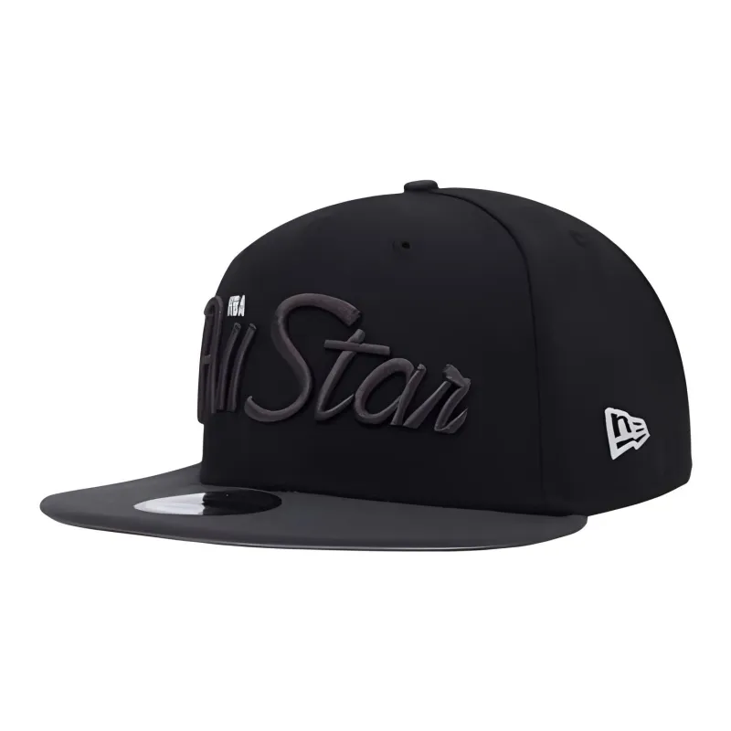 New Era Cotton Baseball Caps Unisex Black-0