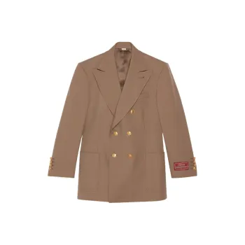 GUCCI Double breasted Wool Jacket
