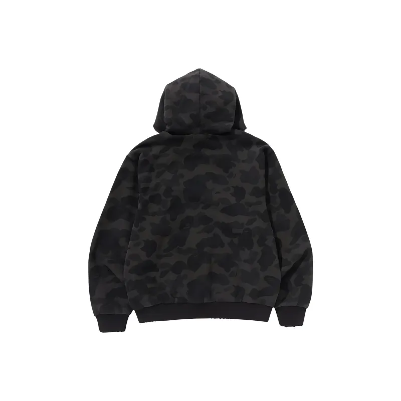 Bape 1st Camo Heavy Wash Cropped Fit Zip Hoodie-3